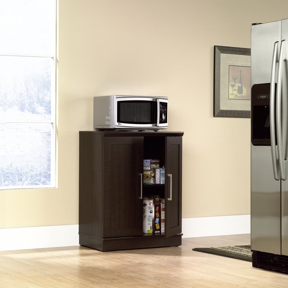 HomePlus Storage Cabinet, Dakota Oak finish. Picture 6