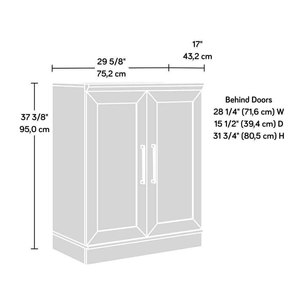 HomePlus Storage Cabinet, Dakota Oak finish. Picture 7