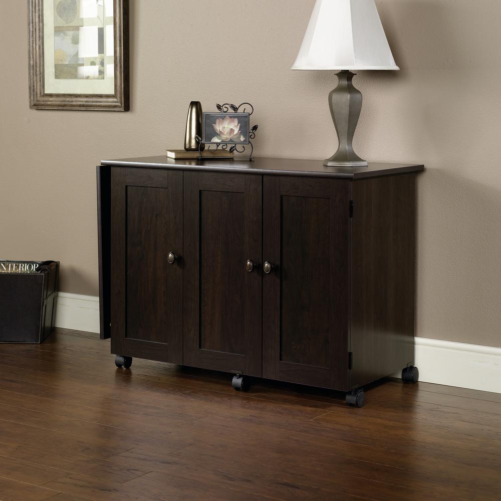 Miscellaneous Storage Craft & Hobby Storage, Cinnamon Cherry finish. Picture 3