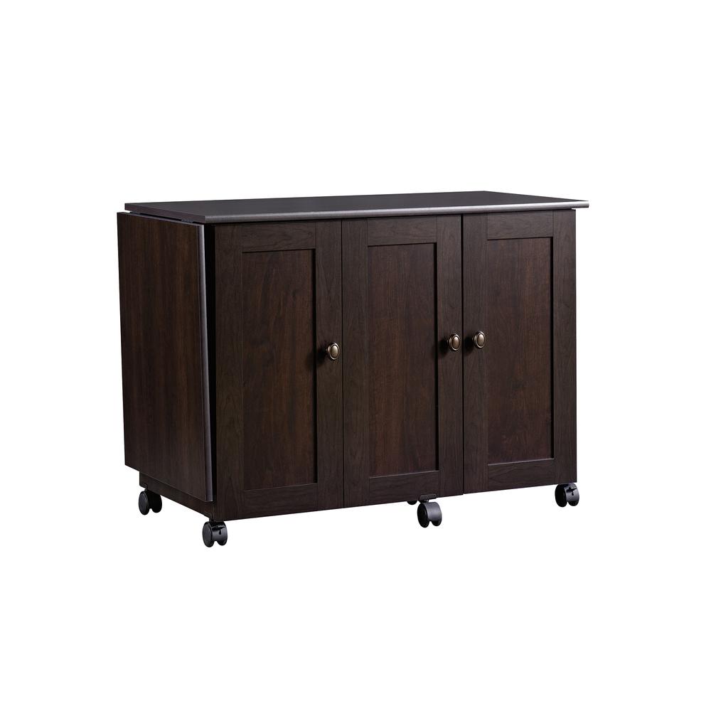 Miscellaneous Storage Craft & Hobby Storage, Cinnamon Cherry finish. Picture 1