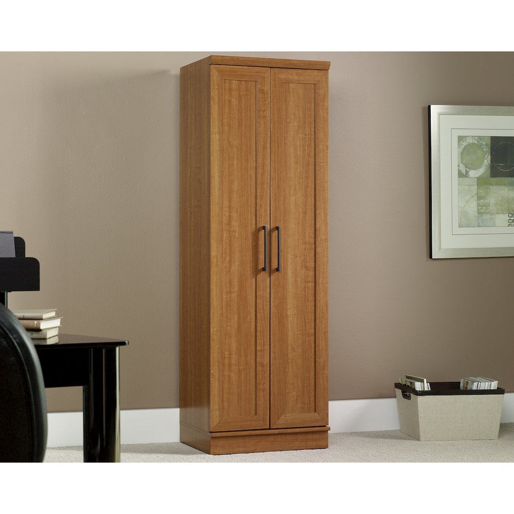 HomePlus Storage Cabinet, Sienna Oak finish. Picture 6