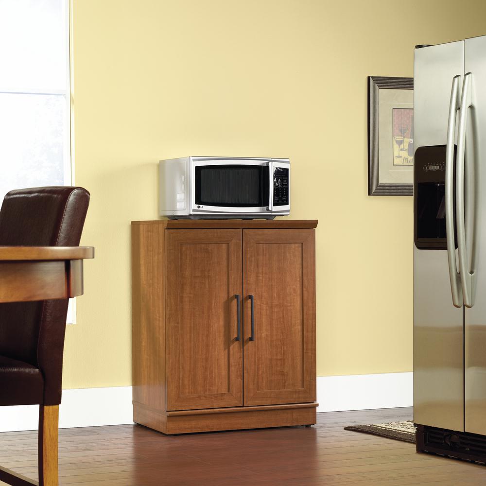 HomePlus Storage Cabinet, Sienna Oak finish. Picture 6