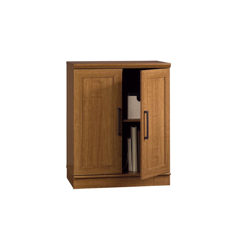 HomePlus Storage Cabinet, Sienna Oak finish. Picture 2