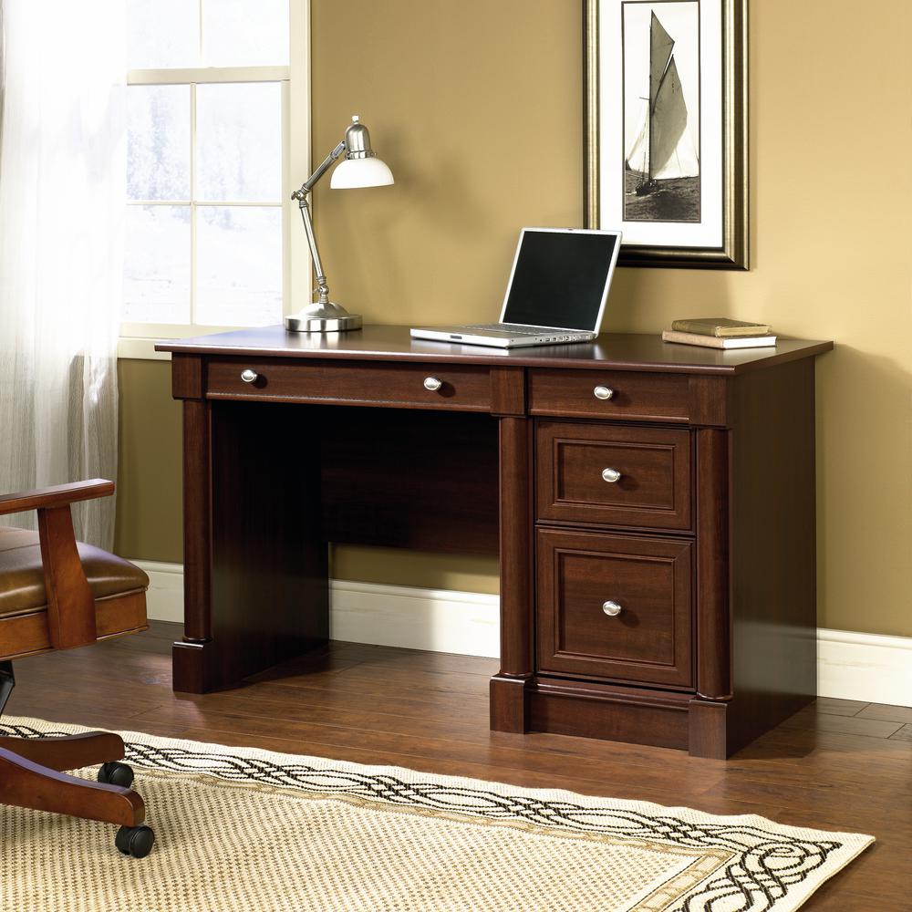 Palladia Computer Desk, Select Cherry finish. Picture 6