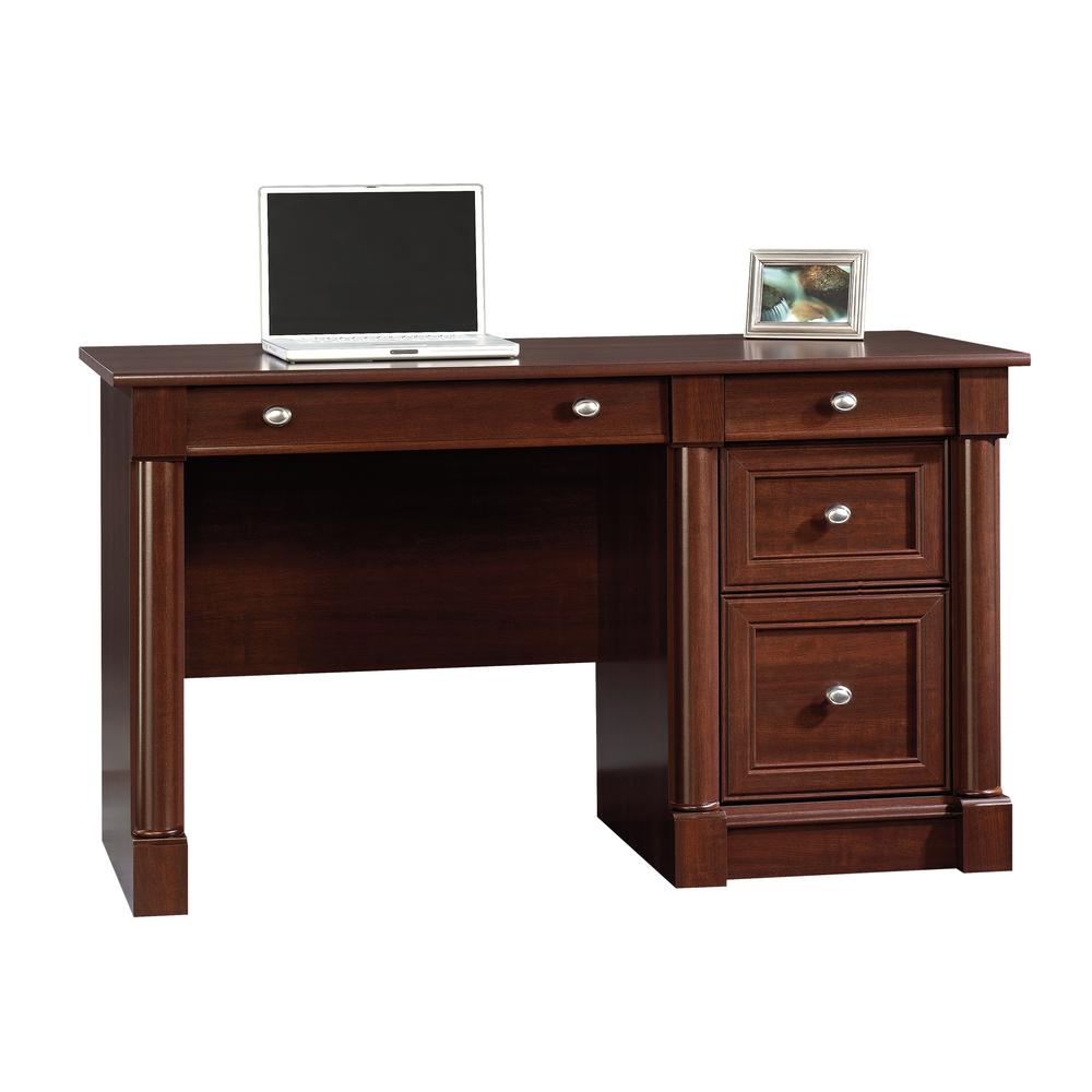 Palladia Computer Desk, Select Cherry finish. Picture 1