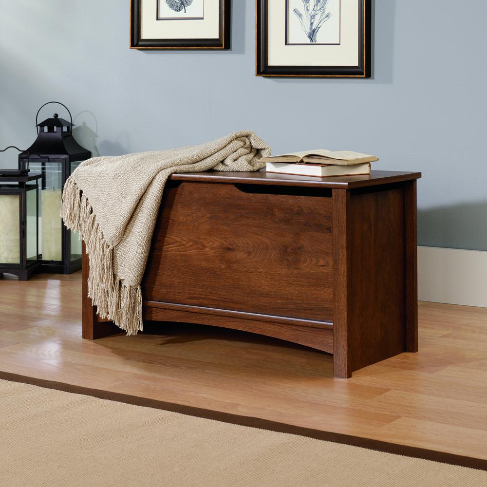 Shoal Creek Storage Chest, Oiled Oak finish. Picture 2