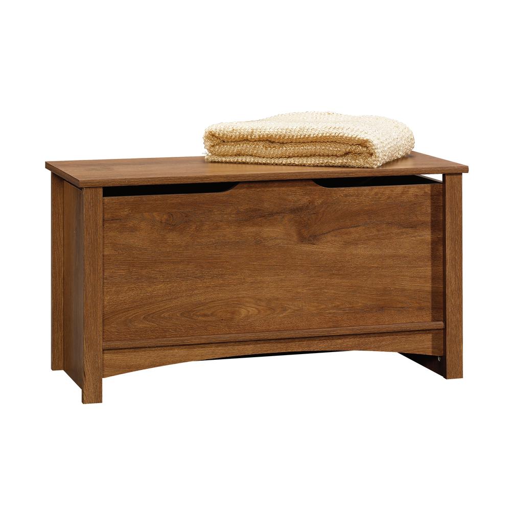 Shoal Creek Storage Chest, Oiled Oak finish. Picture 1