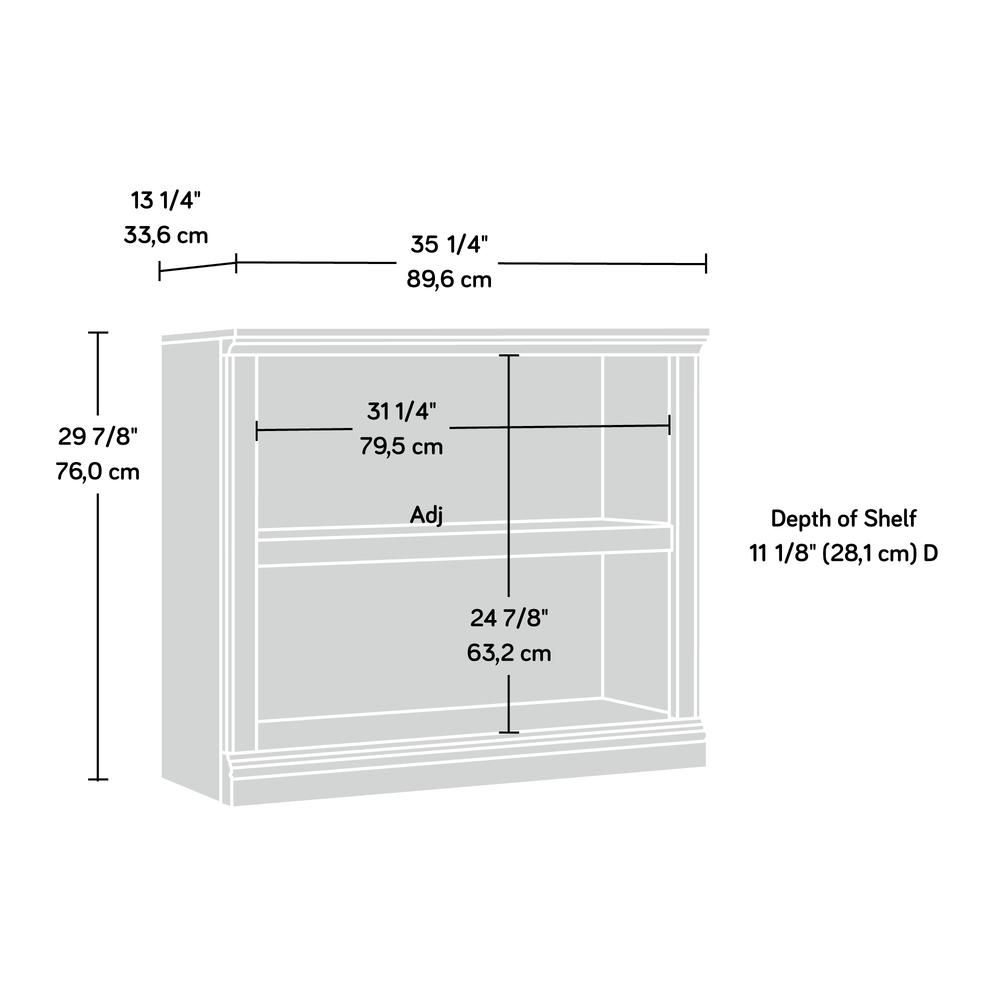 2 Shelf Bookcase Esb. Picture 2