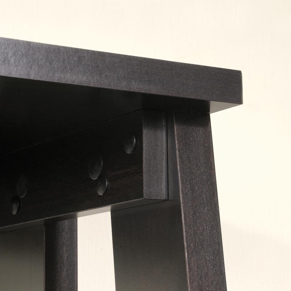 Trestle Open Shelving, Jamocha Wood finish. Picture 5