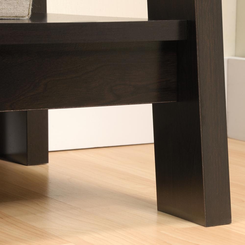 Trestle Open Shelving, Jamocha Wood finish. Picture 9