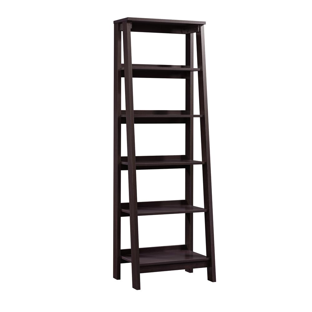 Trestle Open Shelving, Jamocha Wood finish. Picture 1