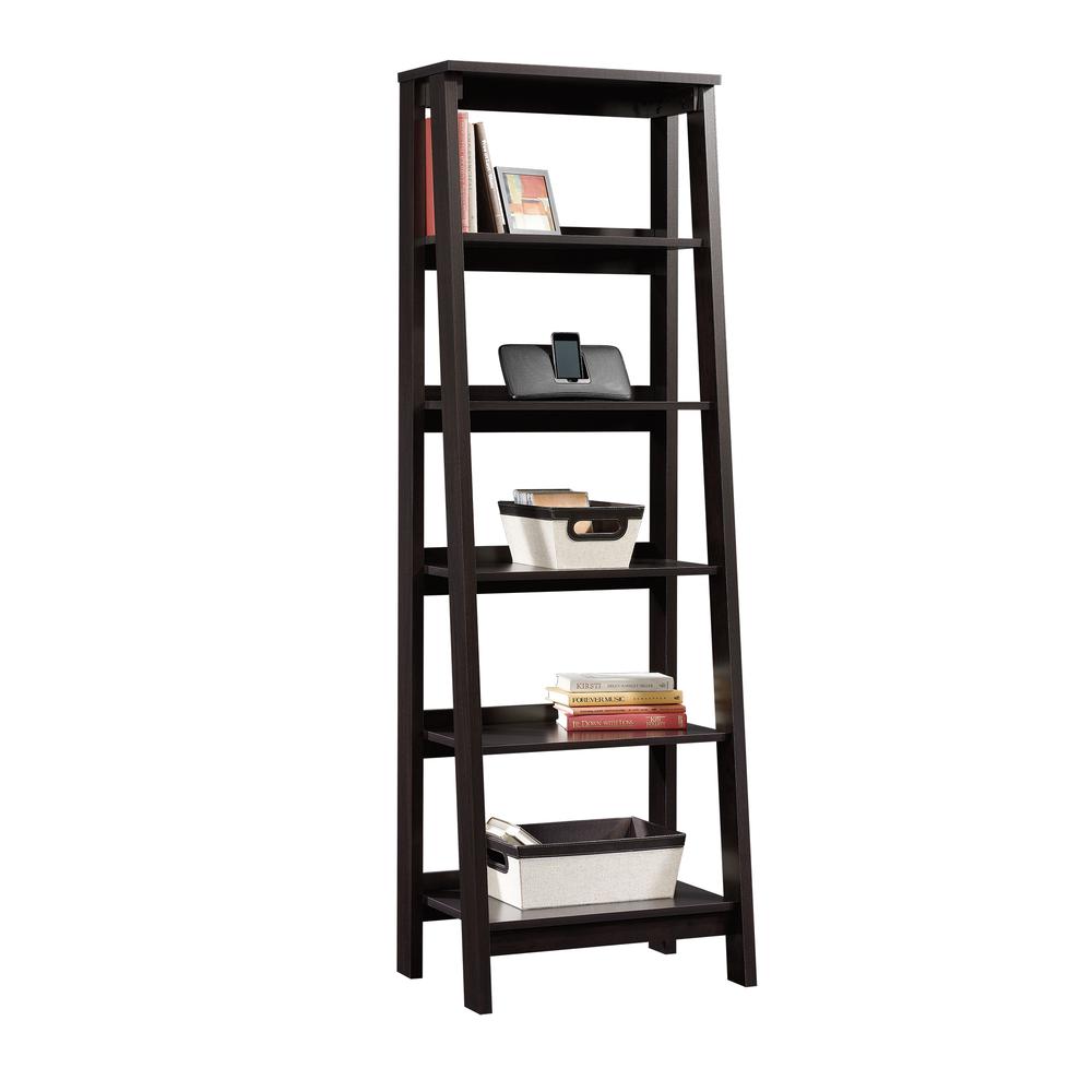 Trestle Open Shelving, Jamocha Wood finish. Picture 2
