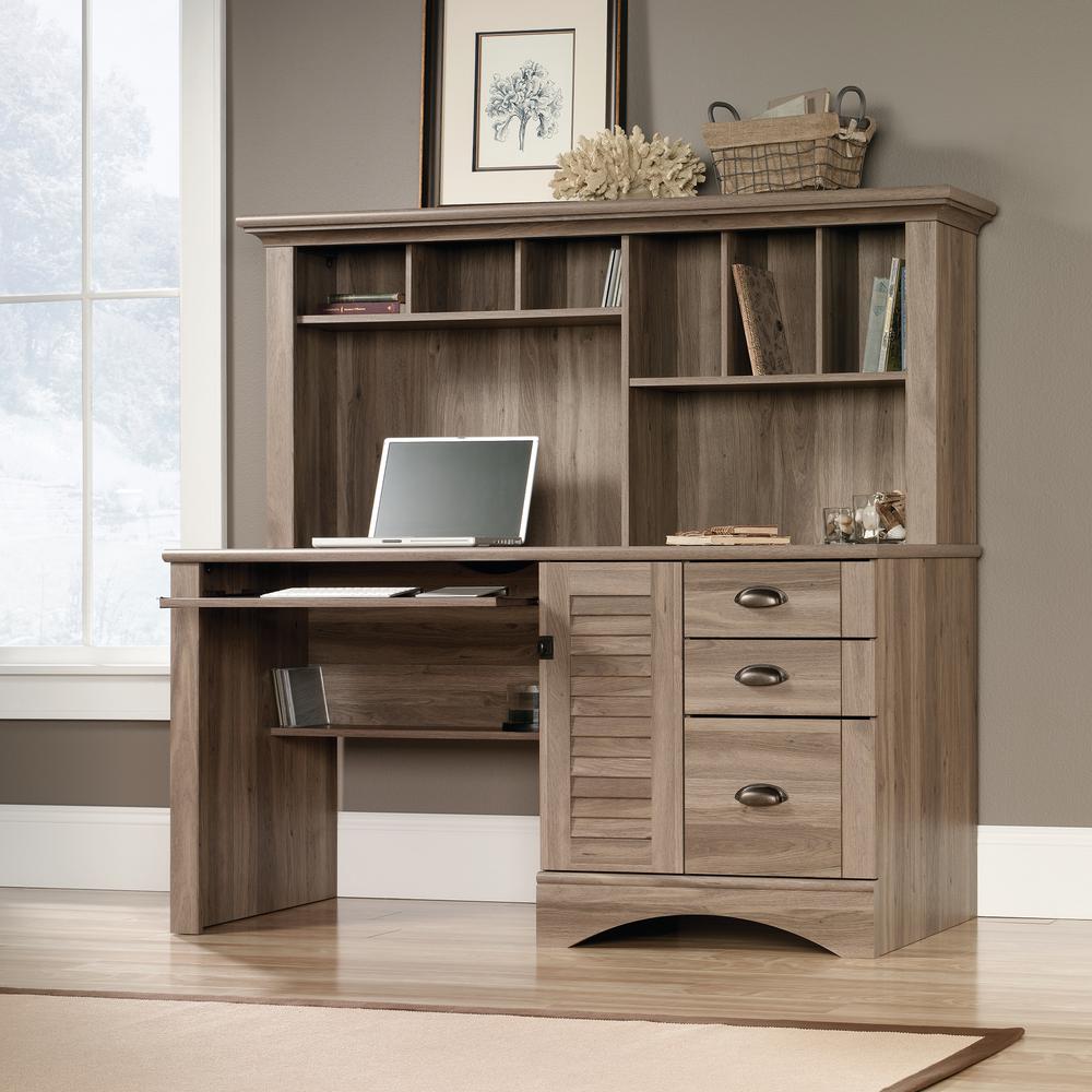 Harbor View Computer Desk W/Hutch Sao A2. Picture 8