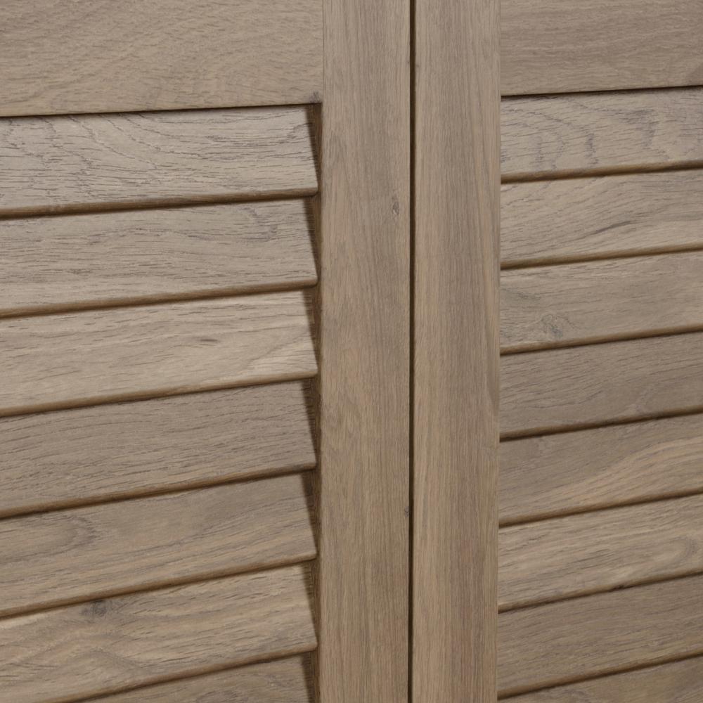 Harbor View Storage Cabinet, Salt Oak. Picture 5