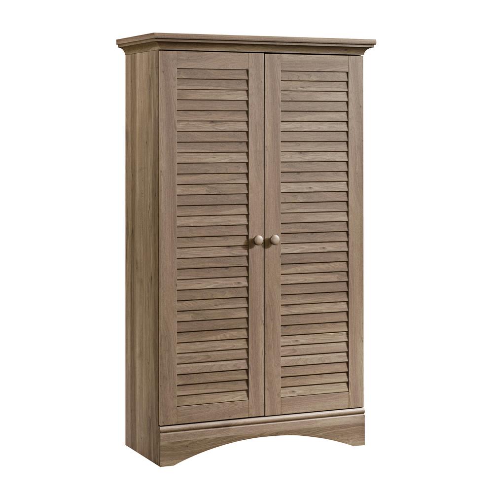 Harbor View Storage Cabinet, Salt Oak. Picture 2