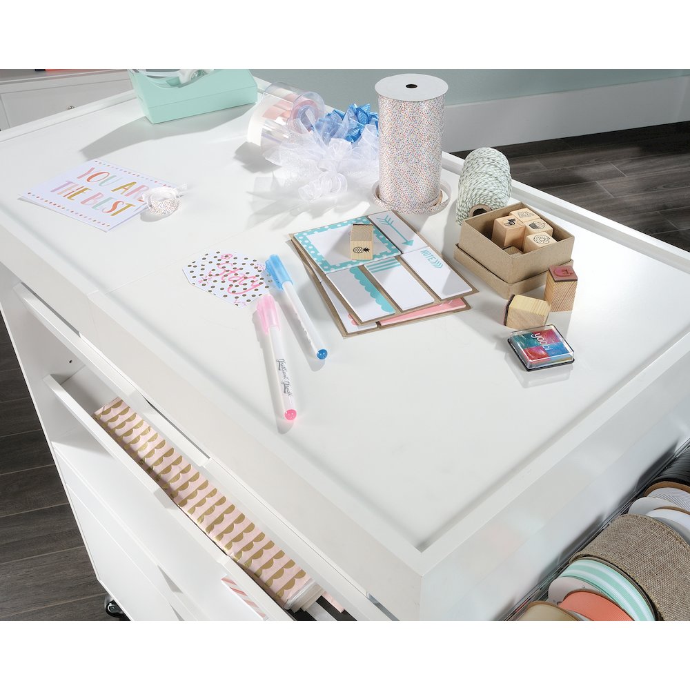 Craft Pro Series Craft & Hobby Storage, White finish. Picture 7