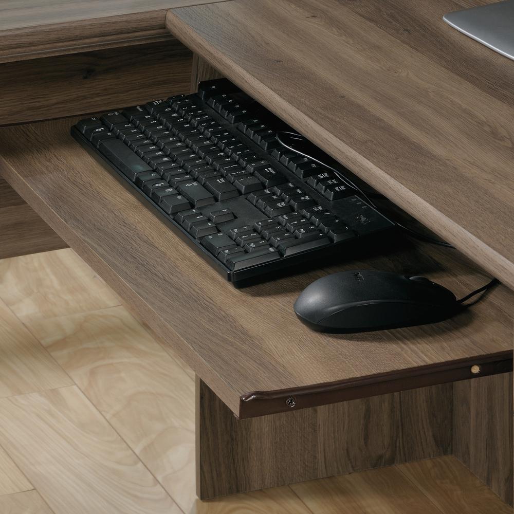 Harbor View L Desk, Salt Oak finish. Picture 7
