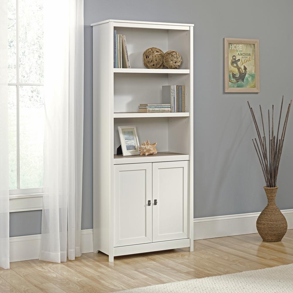 Cottage Road Library, Soft White finish. Picture 3