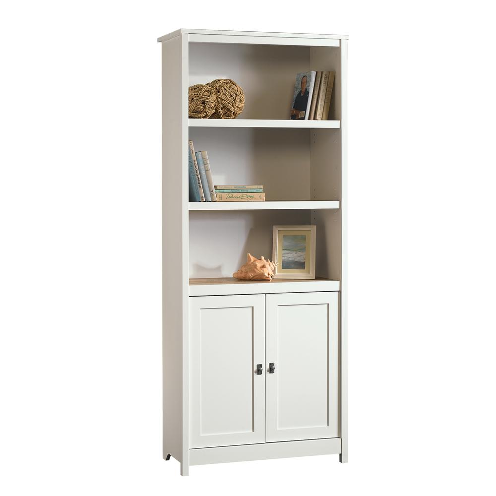 Cottage Road Library, Soft White finish. Picture 1