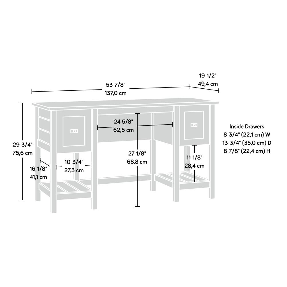 Cottage Road Desk, Soft White. Picture 13