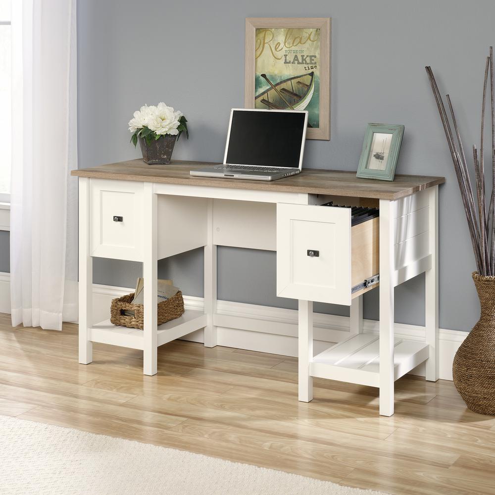 Cottage Road Desk, Soft White. Picture 12