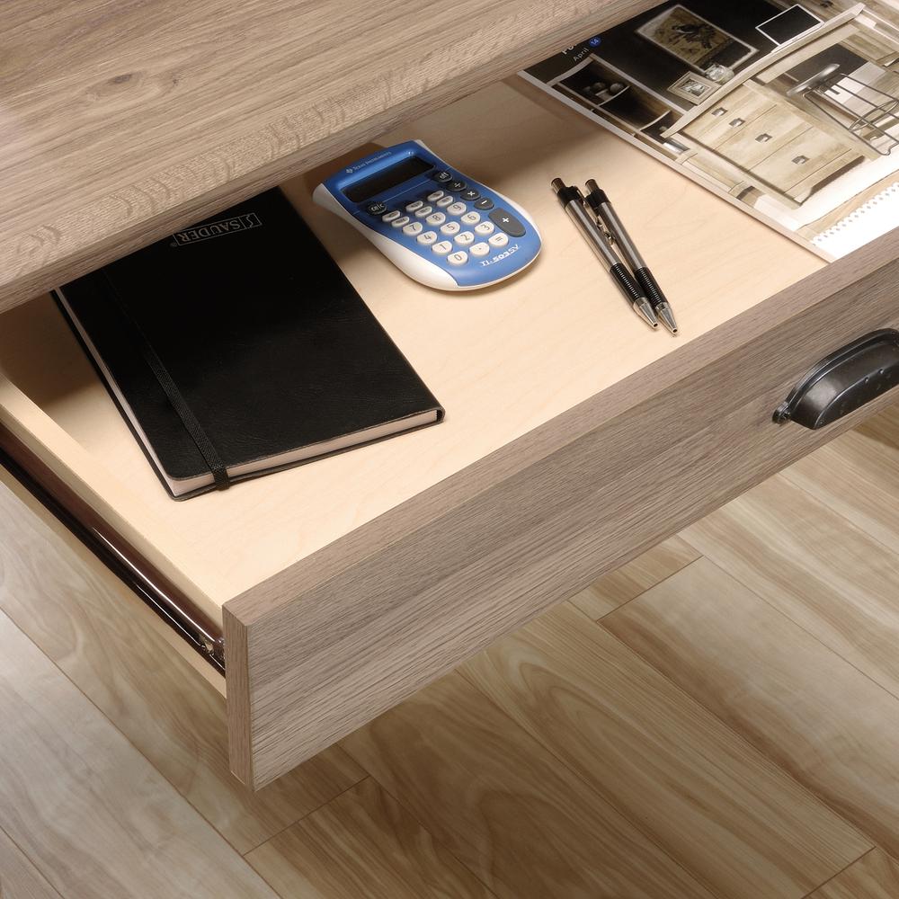Barrister Lane L Desk, Salt Oak finish. Picture 13