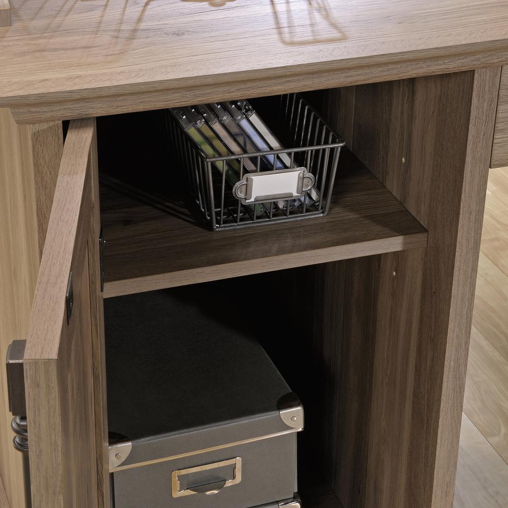 Barrister Lane L Desk, Salt Oak finish. Picture 15