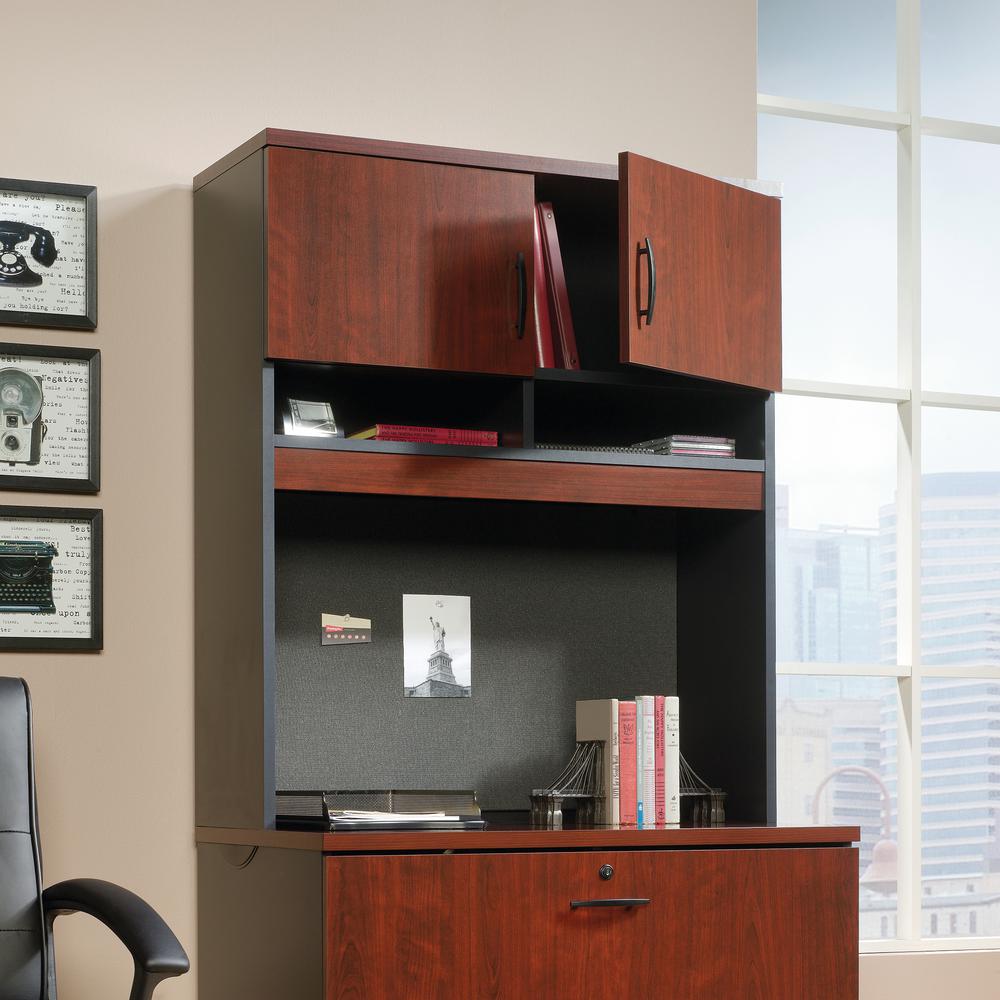 Via Lateral File Hutch  Classic Cherry. Picture 4