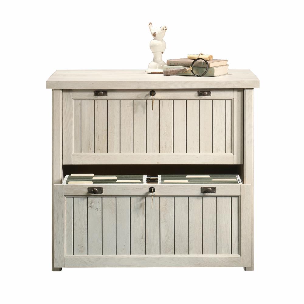 Costa Commercial Office File Cabinet, Chalked Chestnut finish. Picture 4