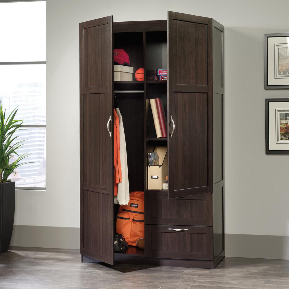 Miscellaneous Storage Storage Armoire, Cinnamon Cherry finish. Picture 12