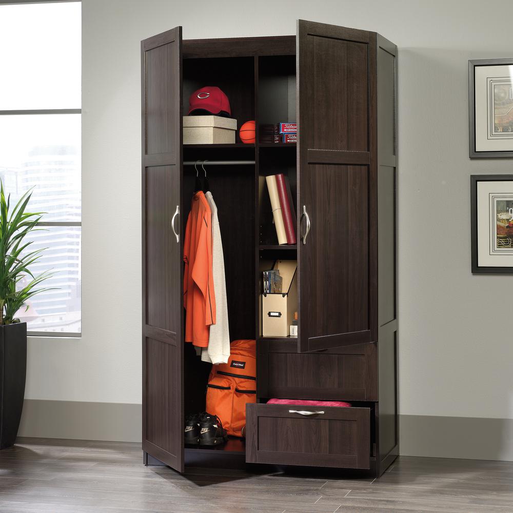 Miscellaneous Storage Storage Armoire, Cinnamon Cherry finish. Picture 13