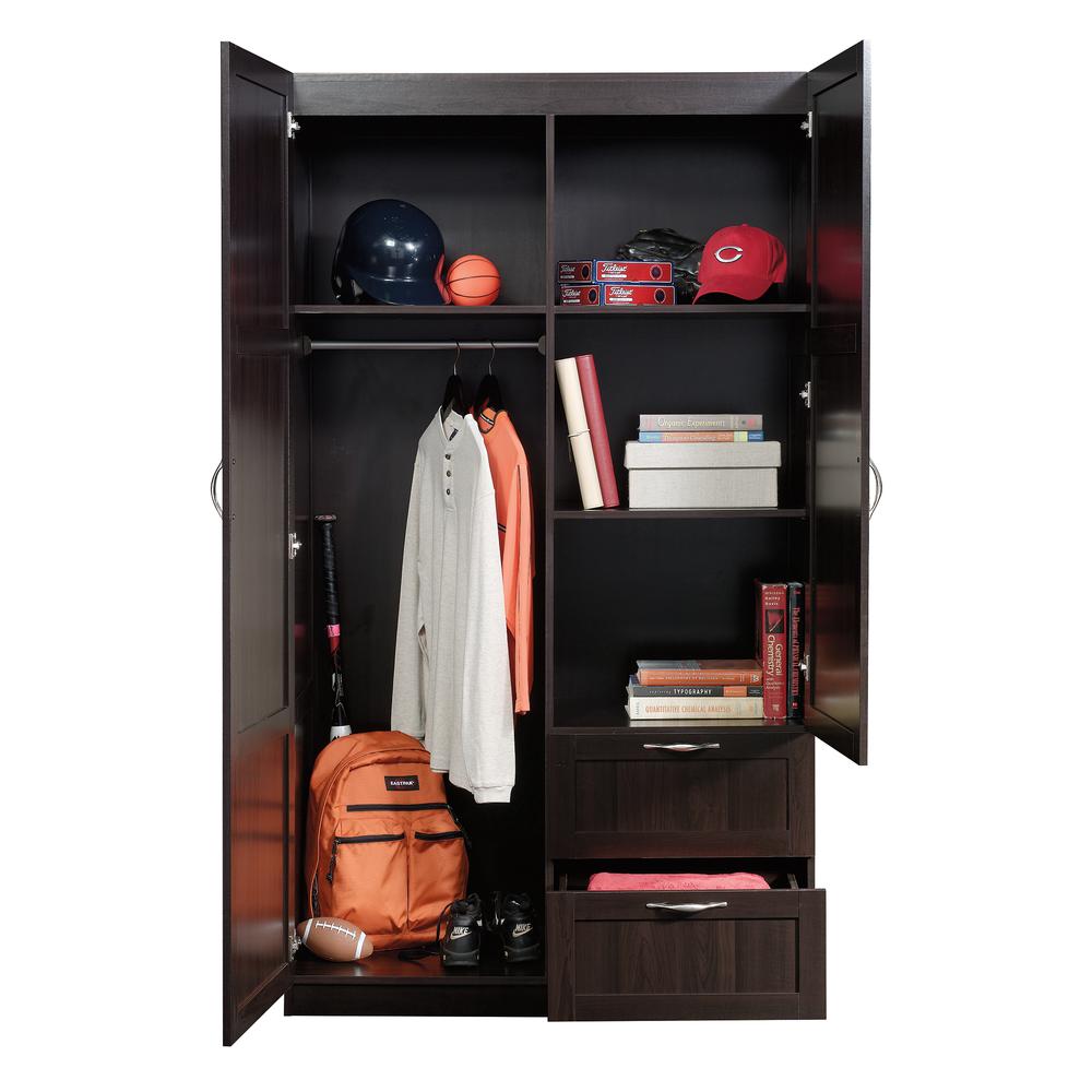 Miscellaneous Storage Storage Armoire, Cinnamon Cherry finish. Picture 11