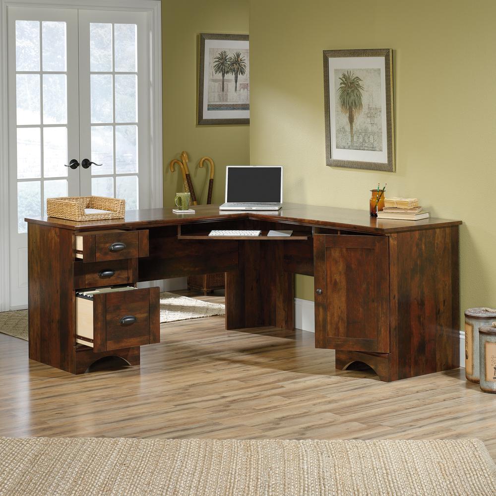 Harbor View Corner Computer Desk Cuc A2. Picture 13