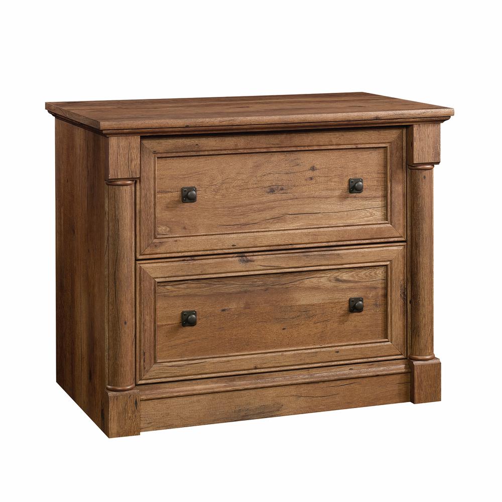 Palladia File Cabinet, Vintage Oak finish. Picture 3