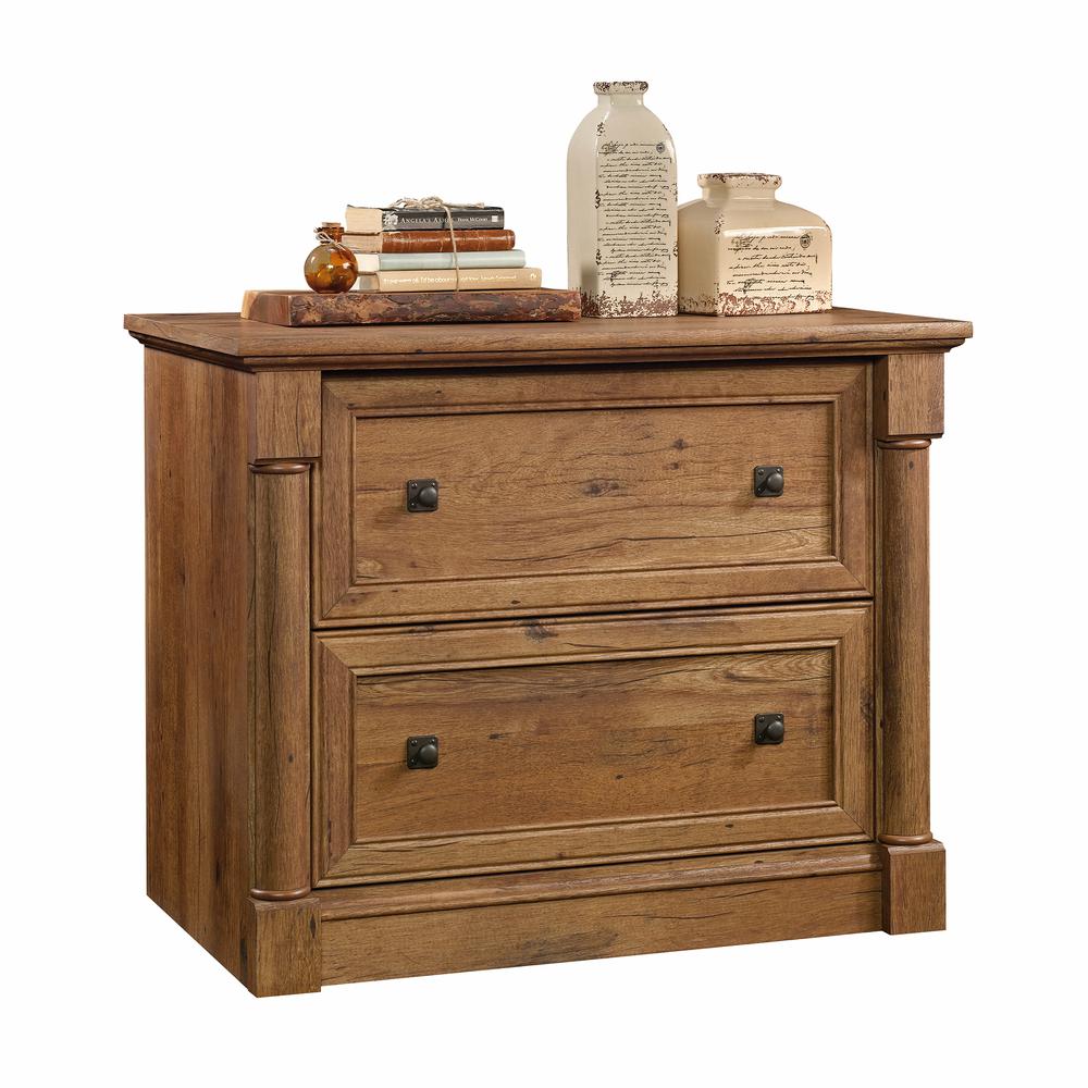 Palladia File Cabinet, Vintage Oak finish. Picture 1