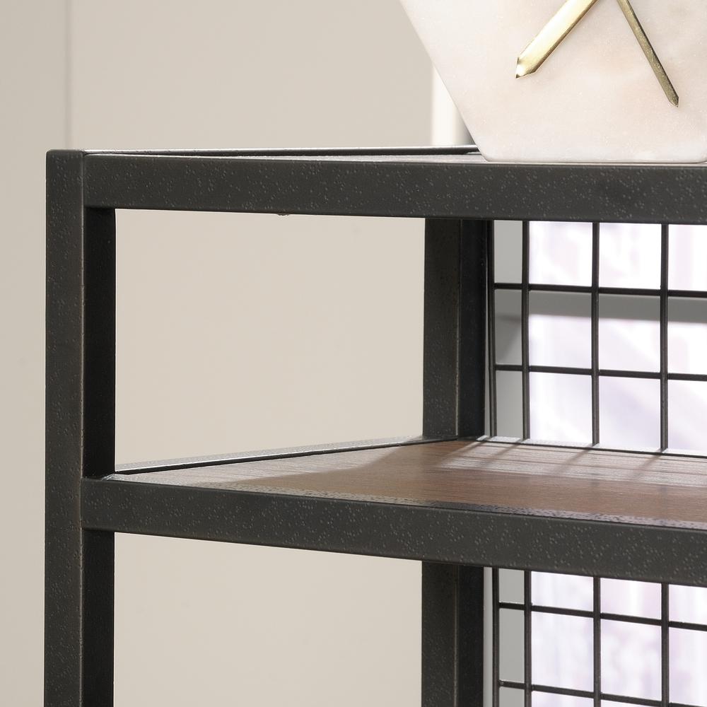 Boulevard Cafe L Desk, Black finish. Picture 6