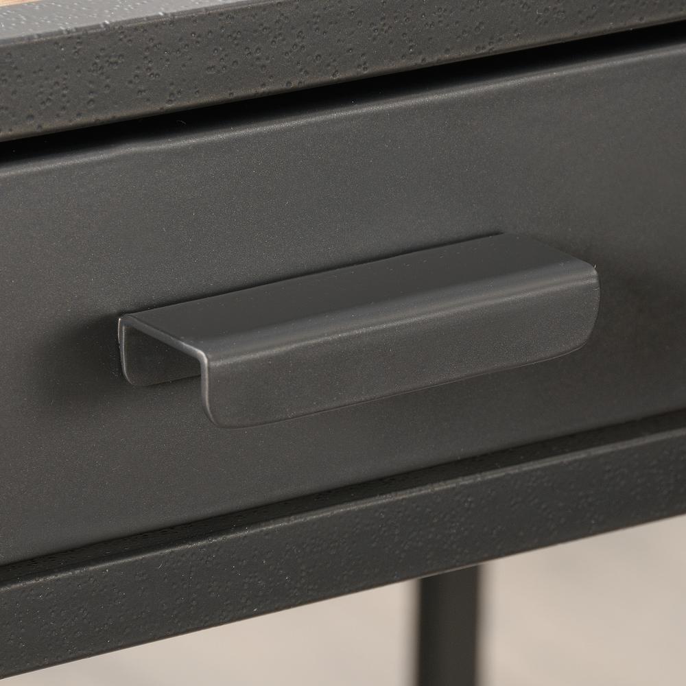 Boulevard Cafe L Desk, Black finish. Picture 7