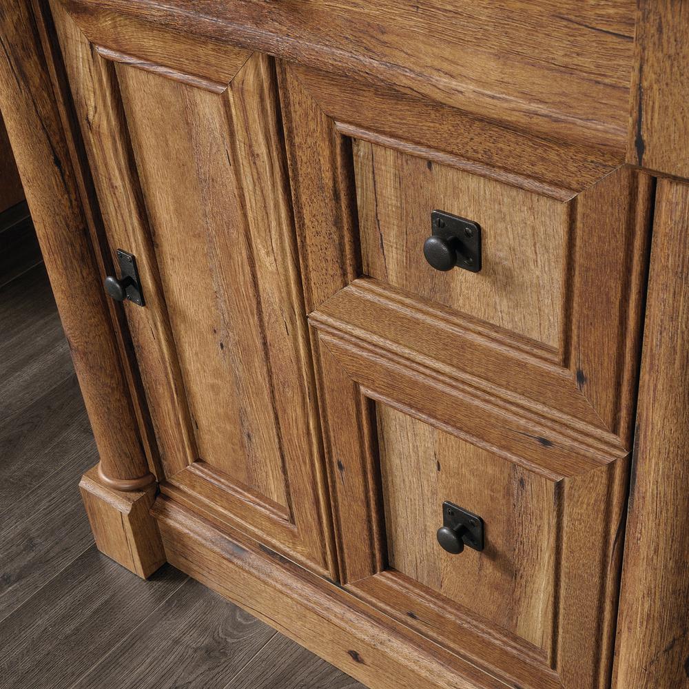 Palladia Computer Desk With Hutch Vo A2. Picture 8