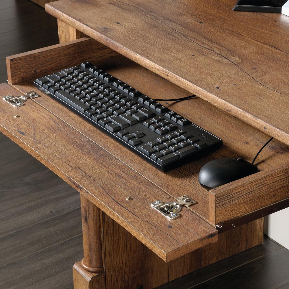 Palladia Computer Desk With Hutch Vo A2. Picture 10