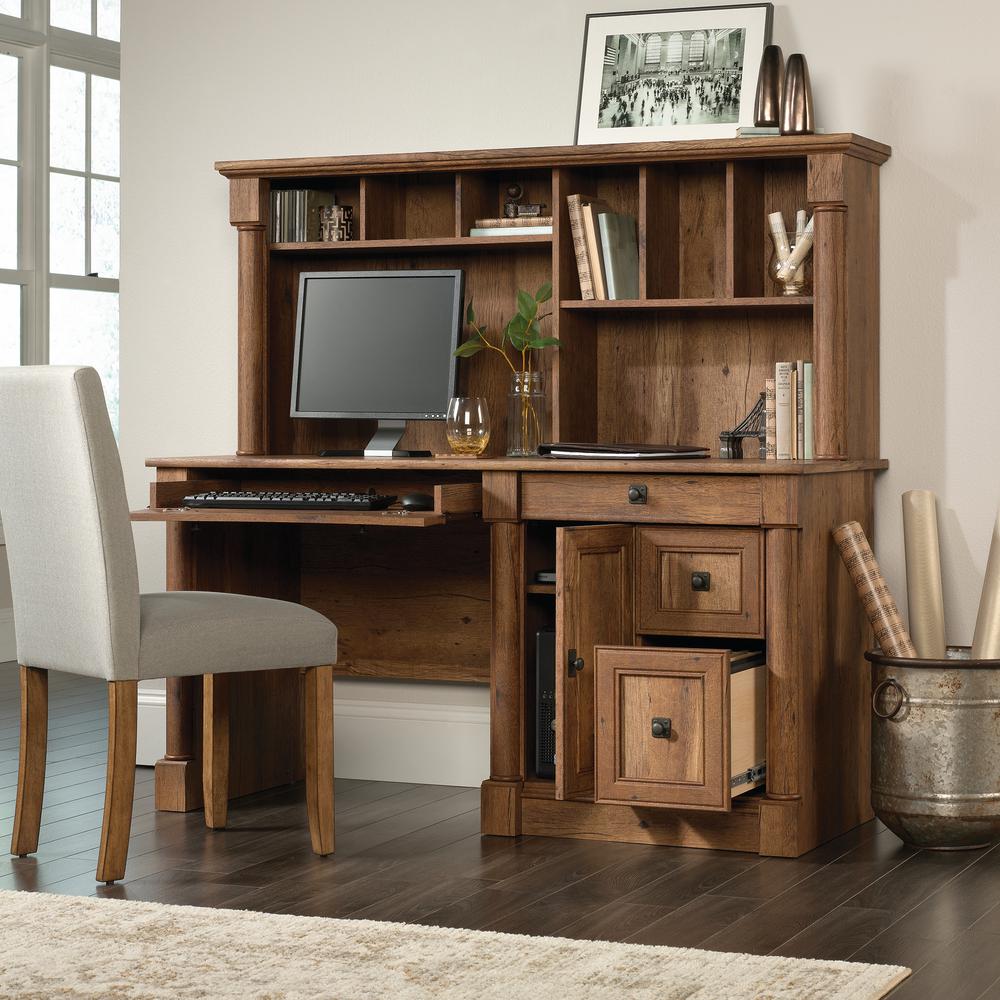 Palladia Computer Desk With Hutch Vo A2. Picture 18