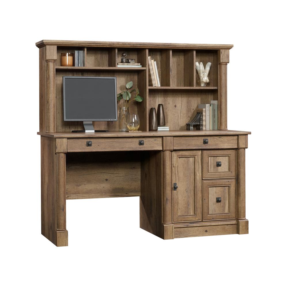Palladia Computer Desk With Hutch Vo A2. Picture 19