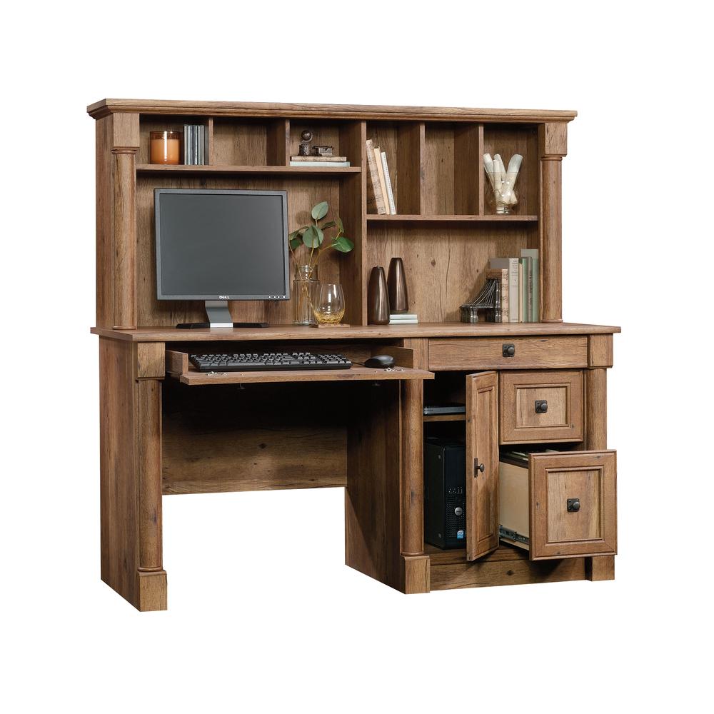 Palladia Computer Desk With Hutch Vo A2. Picture 1