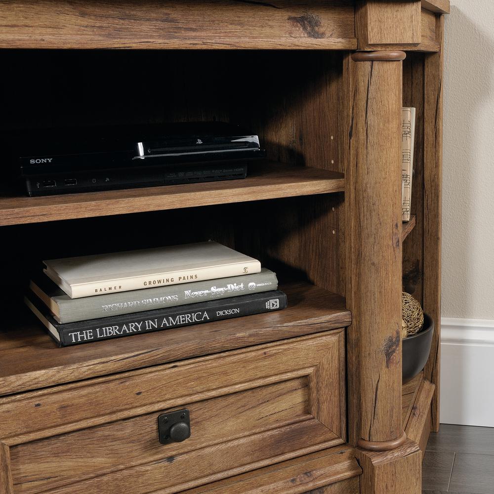 Palladia Entertainment Credenza, For TVs up to 60", Vintage Oak finish. Picture 6
