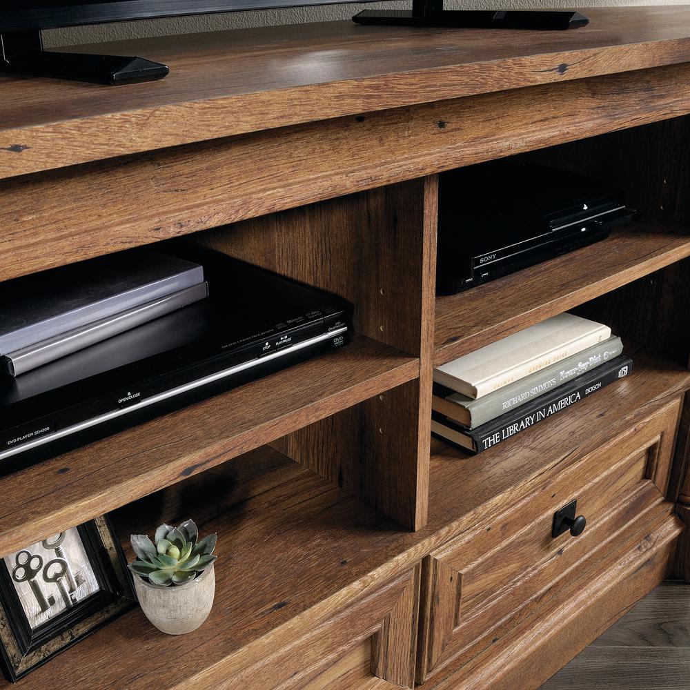 Palladia Entertainment Credenza, For TVs up to 60", Vintage Oak finish. Picture 13