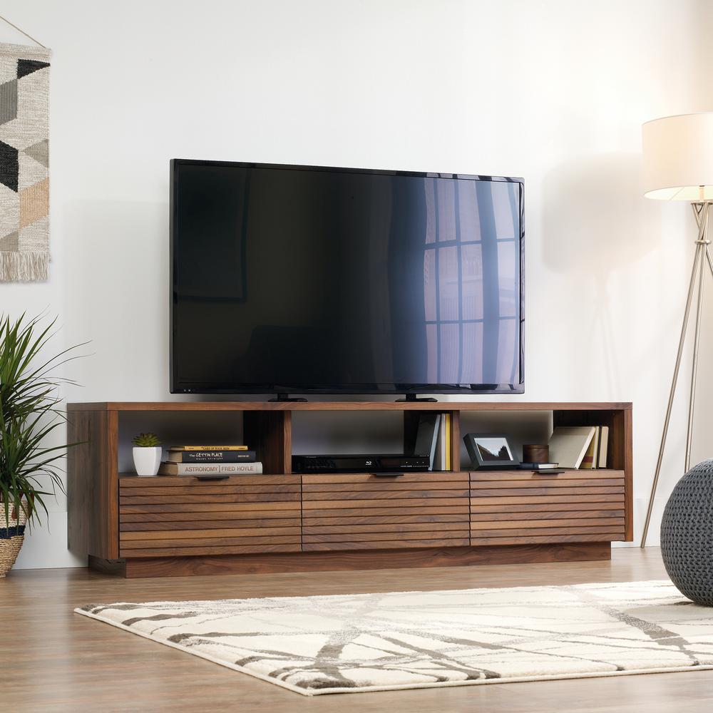 Harvey Park Credenza, For TVs up to 70", Grand Walnut finish. Picture 3