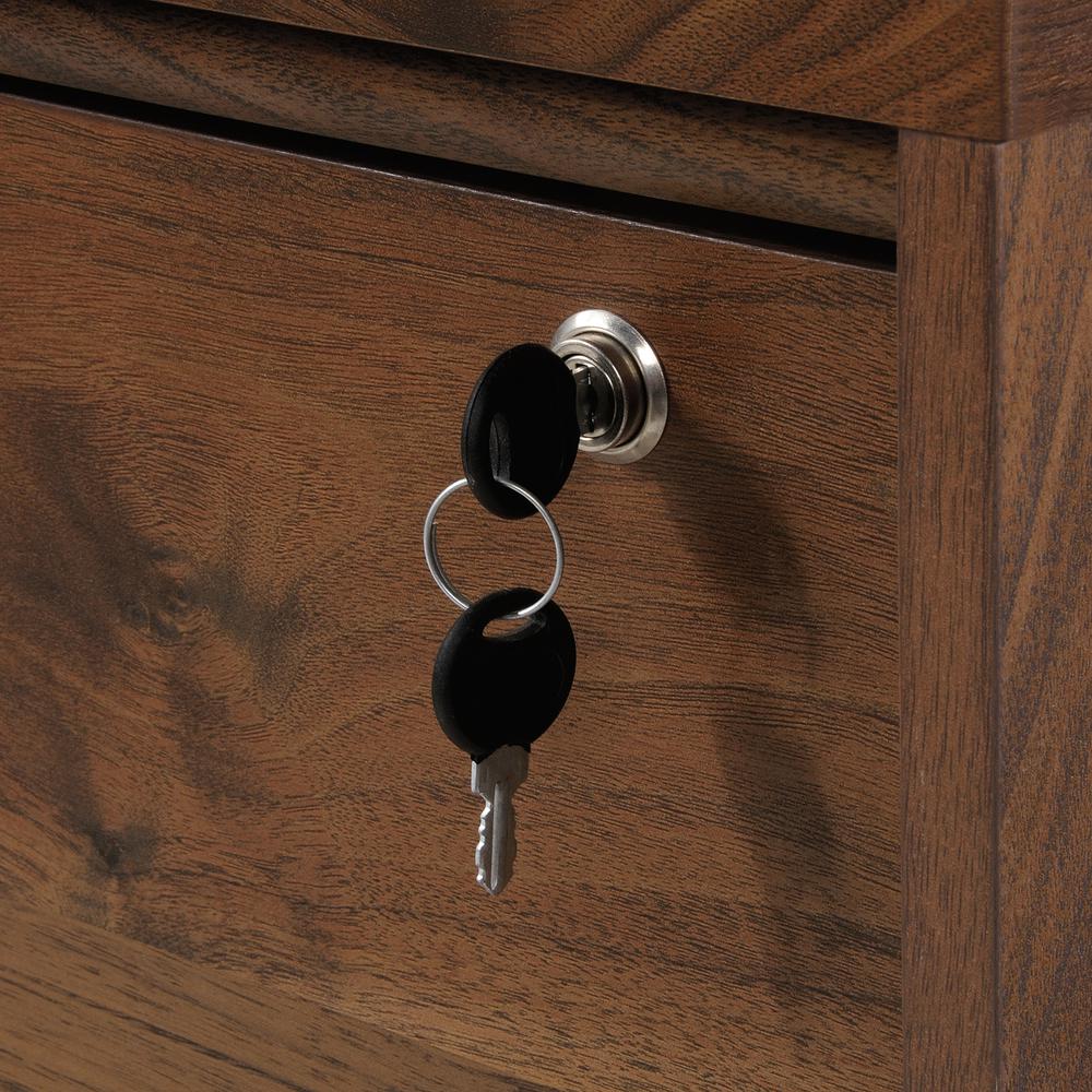 Clifford Place Commercial Office File Cabinet, Grand Walnut finish. Picture 9
