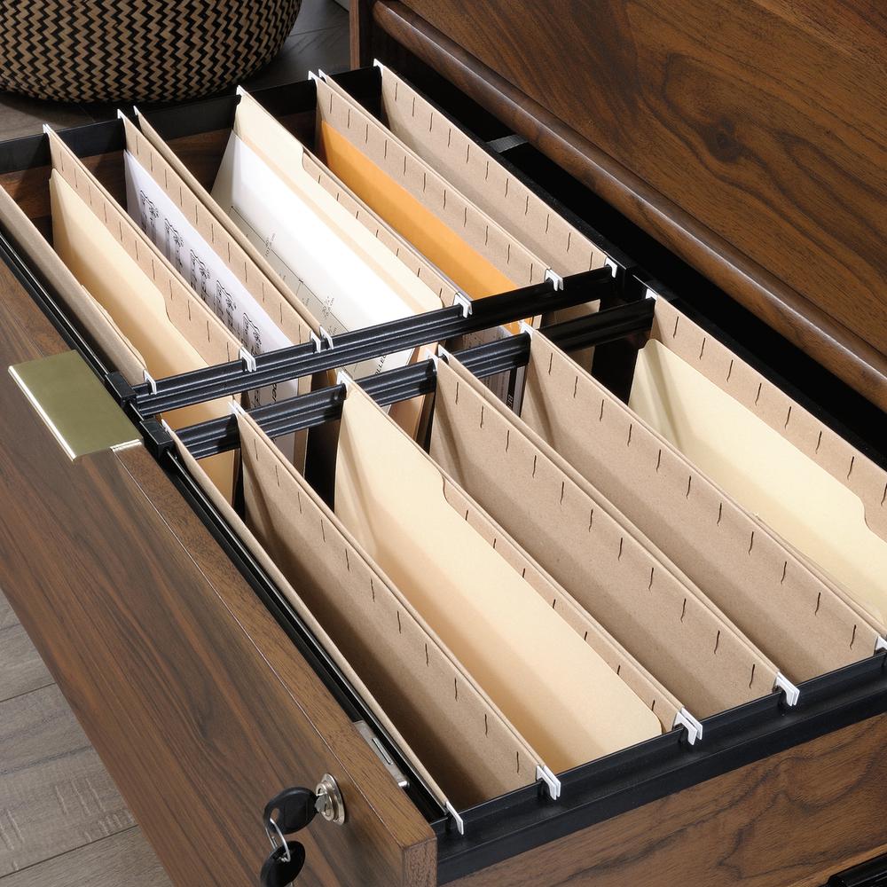 Clifford Place Commercial Office File Cabinet, Grand Walnut finish. Picture 10