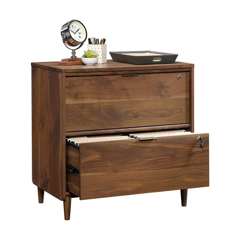 Clifford Place Commercial Office File Cabinet, Grand Walnut finish. Picture 3