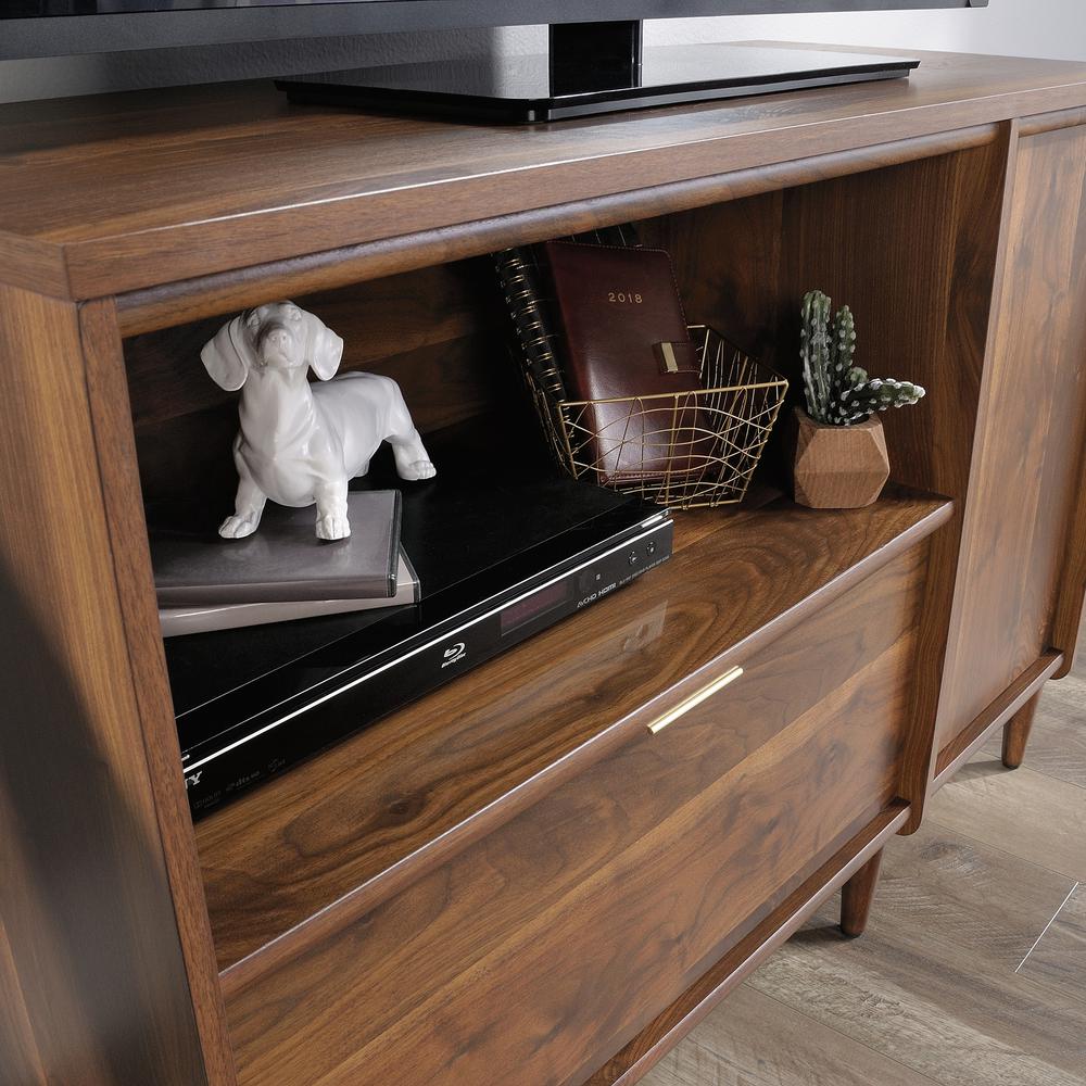 Clifford Place Credenza, For TVs up to 46", Grand Walnut finish. Picture 18