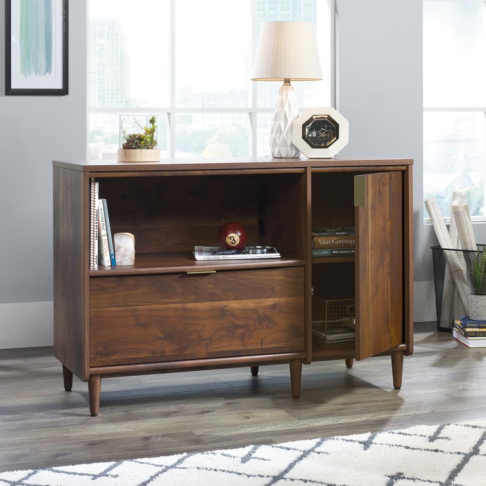 Clifford Place Credenza, For TVs up to 46", Grand Walnut finish. Picture 7